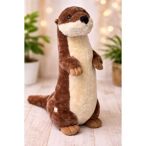 The Petting Zoo Otter Plush 20” Tall Standing Realistic Stuffed Animal #J